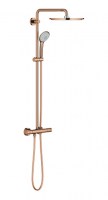 COLUMNA DUCHA TERMOSTATICA acabado COBRE